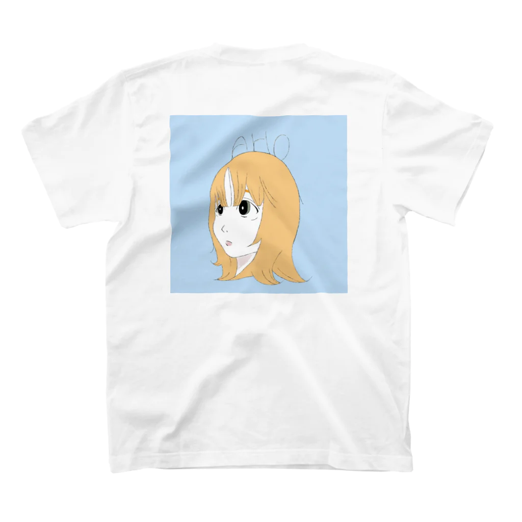 takometerのあほ毛ちゃん スタンダードTシャツの裏面