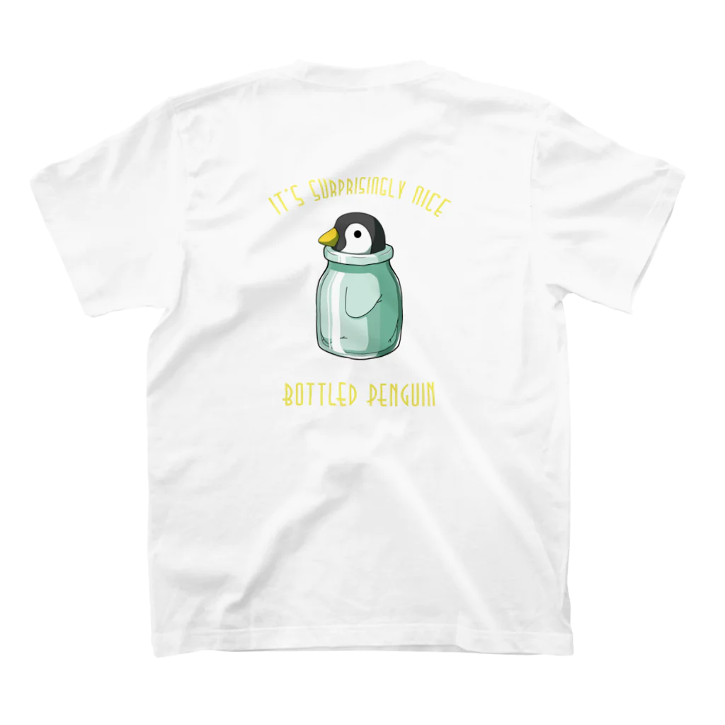 BOTTLED ANIMALSの瓶詰めペンギン Regular Fit T-Shirtの裏面