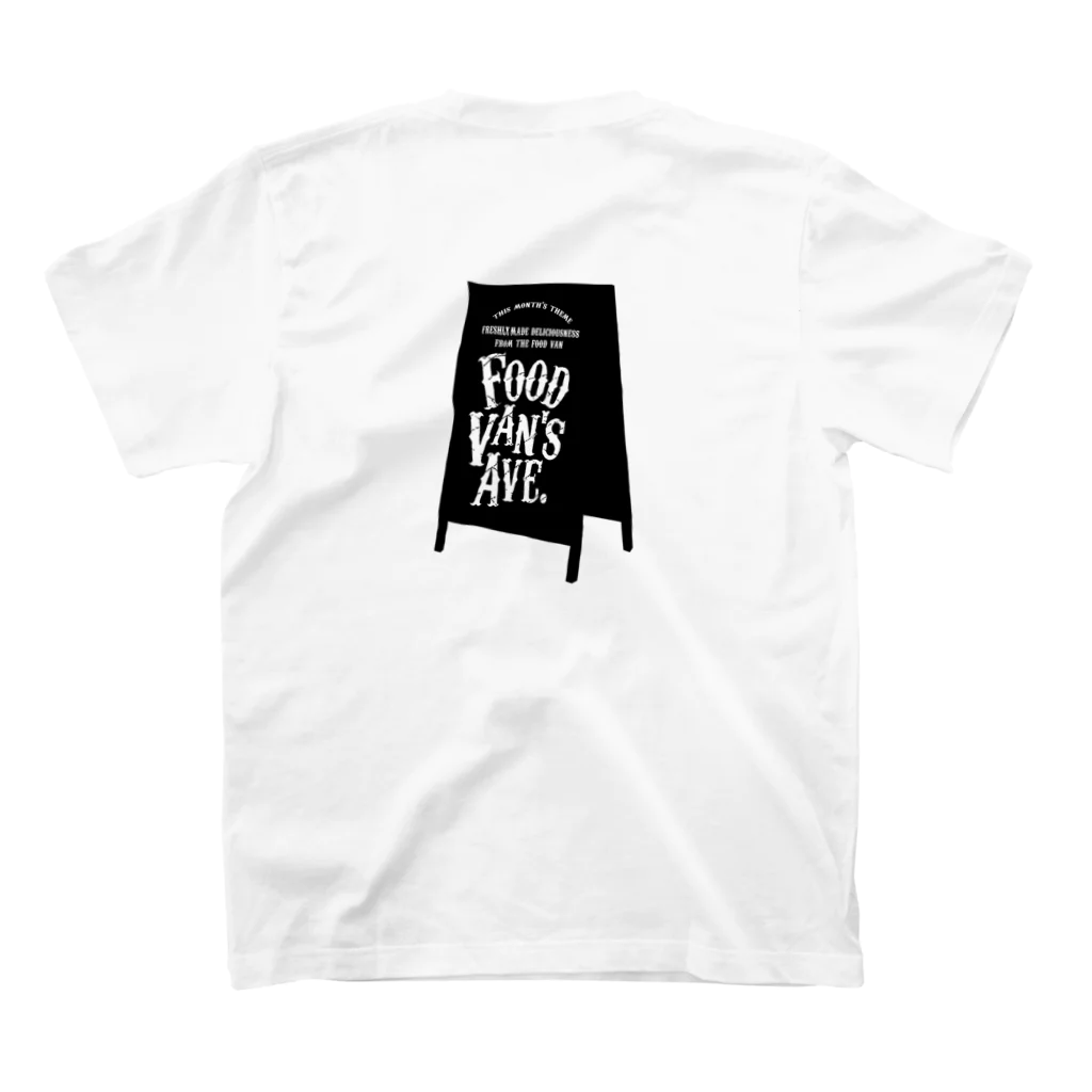 五加意匠／goka ayakoのFood Van's Ave. スタンダードTシャツの裏面