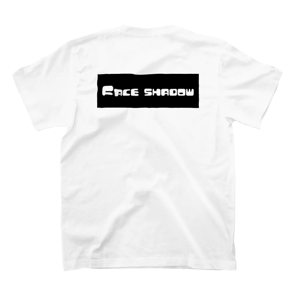 Face shadowのFace shadow　第1作 スタンダードTシャツの裏面