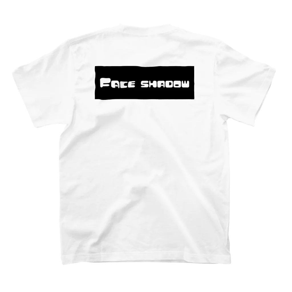 Face shadowのFace shadow　第2作 スタンダードTシャツの裏面