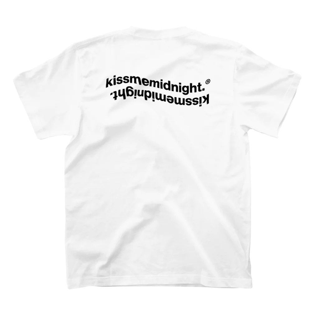 KISSMEMIDNIGHT.®︎の🎱 スタンダードTシャツの裏面