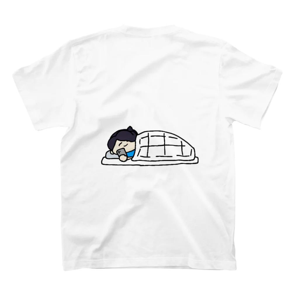 あさりごはんの寝巻きあさりごはんTシャツ スタンダードTシャツの裏面