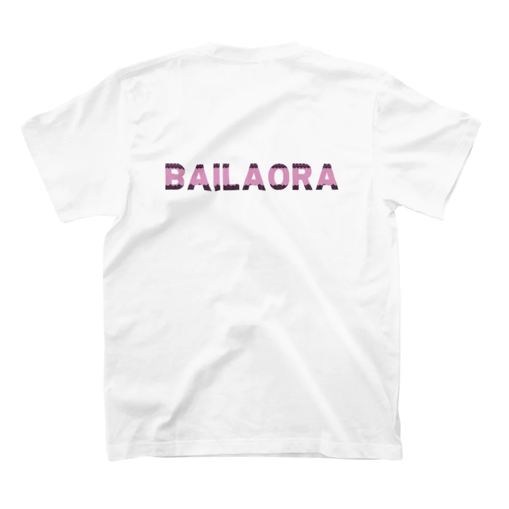 Tienda de FlamencoloresのLUNARES con LAZAS BAILAORA スタンダードTシャツの裏面