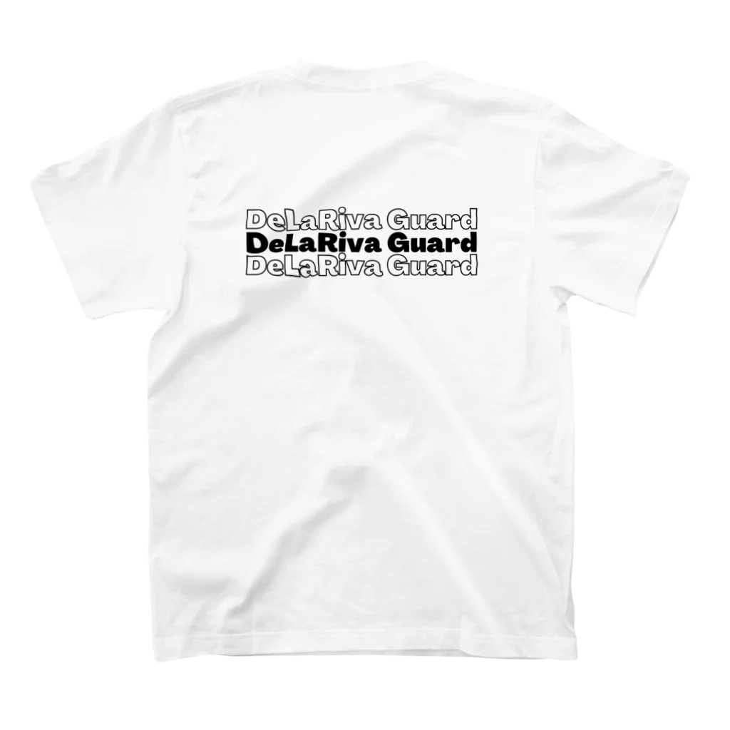 JIU(ジウ)ブラジリアン柔術TシャツのDe La Riva Guard スタンダードTシャツの裏面