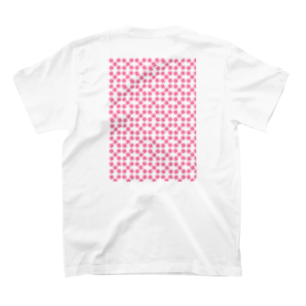 schonのシャン桜 スタンダードTシャツの裏面