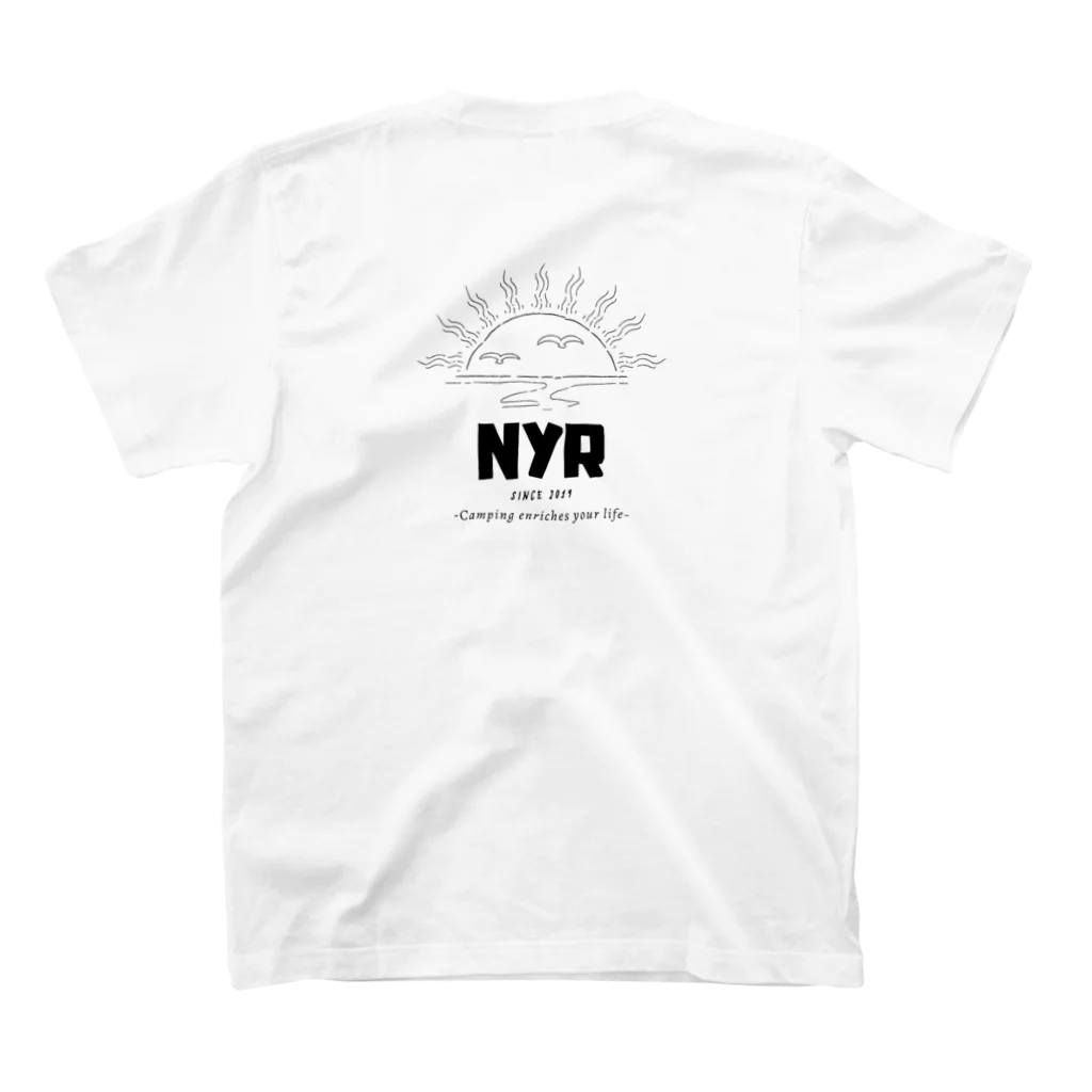 NYR ROOM BRANDのNYR SUN バックプリントTee スタンダードTシャツの裏面