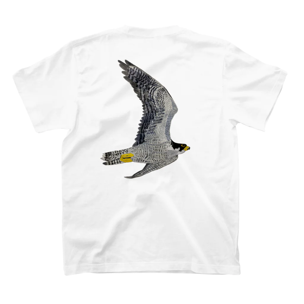 Coshi-Mild-Wildのハヤブサですよ🦅 スタンダードTシャツの裏面