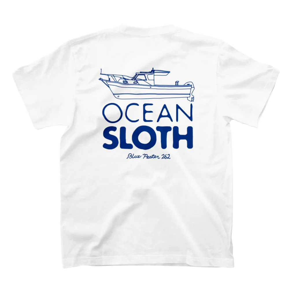 OCEAN SLOTHのOCEAN SLOTH ロゴ＆ボート スタンダードTシャツの裏面