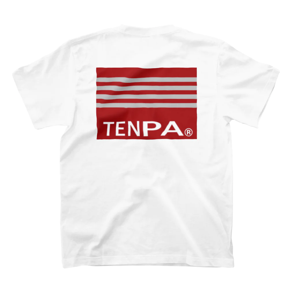 豆苗のTENPA スタンダードTシャツの裏面