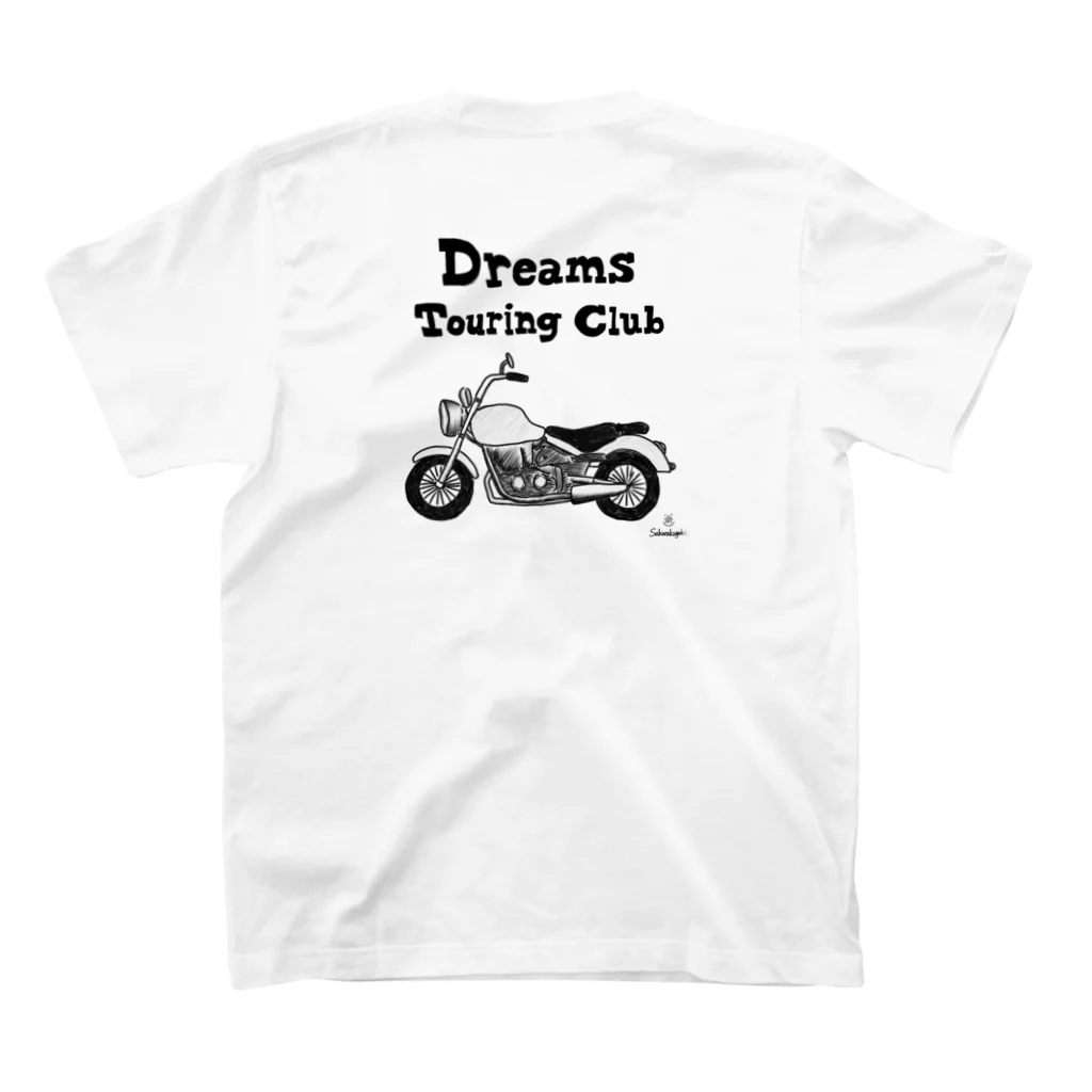 さくらくがきのお店のDreams Touring Club Regular Fit T-Shirtの裏面