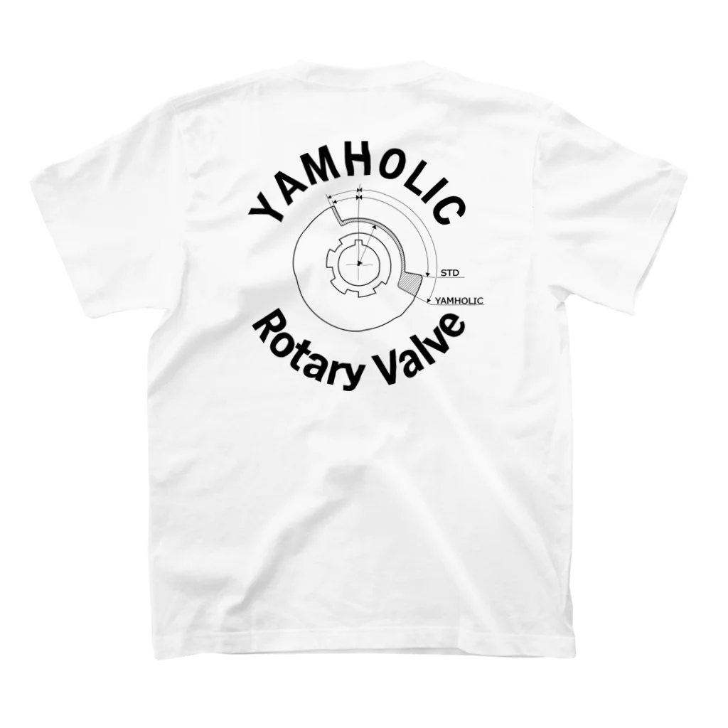 ako_mcの【両面プリント】 YAMHOLIC-ROTARY VALVE Regular Fit T-Shirtの裏面