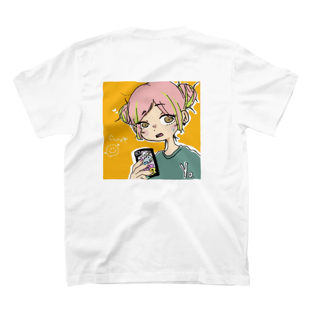 かもかも。のGiRL。 スタンダードTシャツの裏面