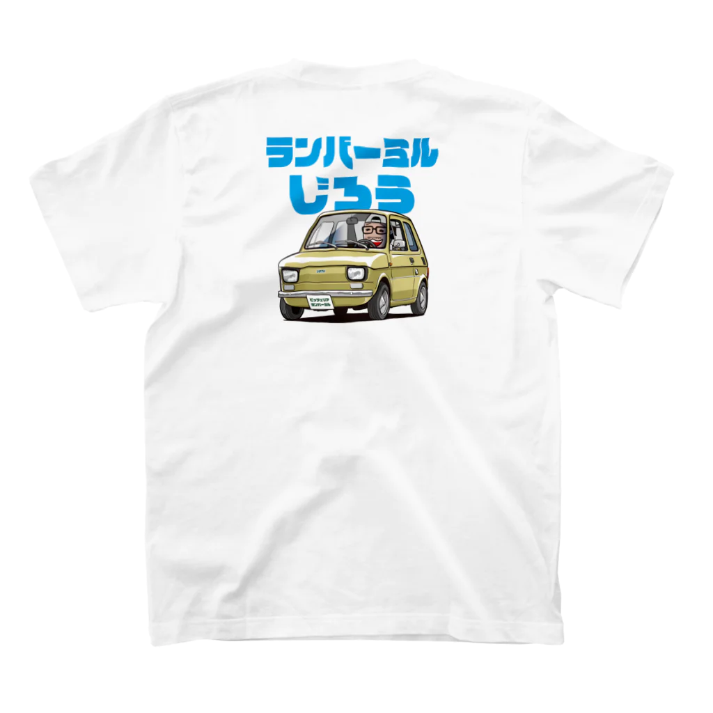 naranaradanのランバーミルじろう スタンダードTシャツの裏面