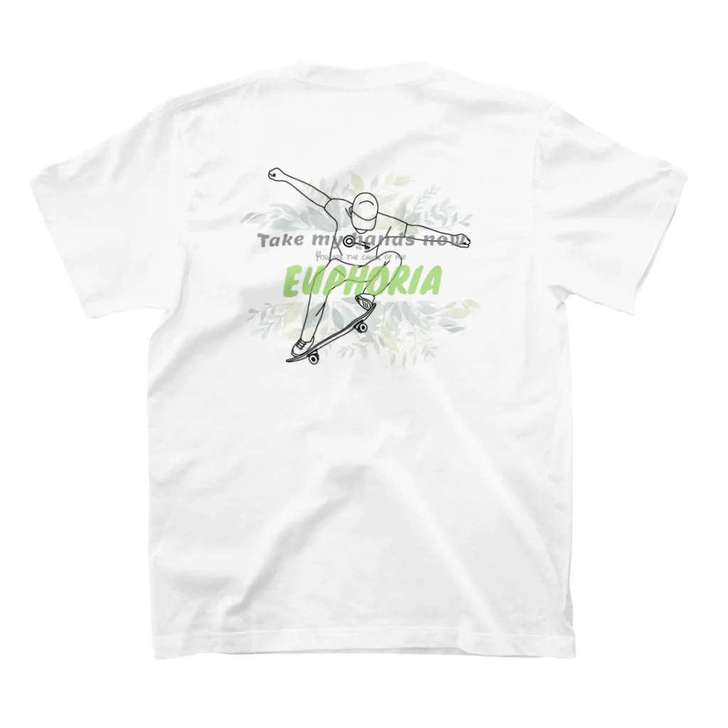 KEYwhaleSHOPのKEYwhaleSHOP 半袖Tシャツ EUPHORIA スタンダードTシャツの裏面