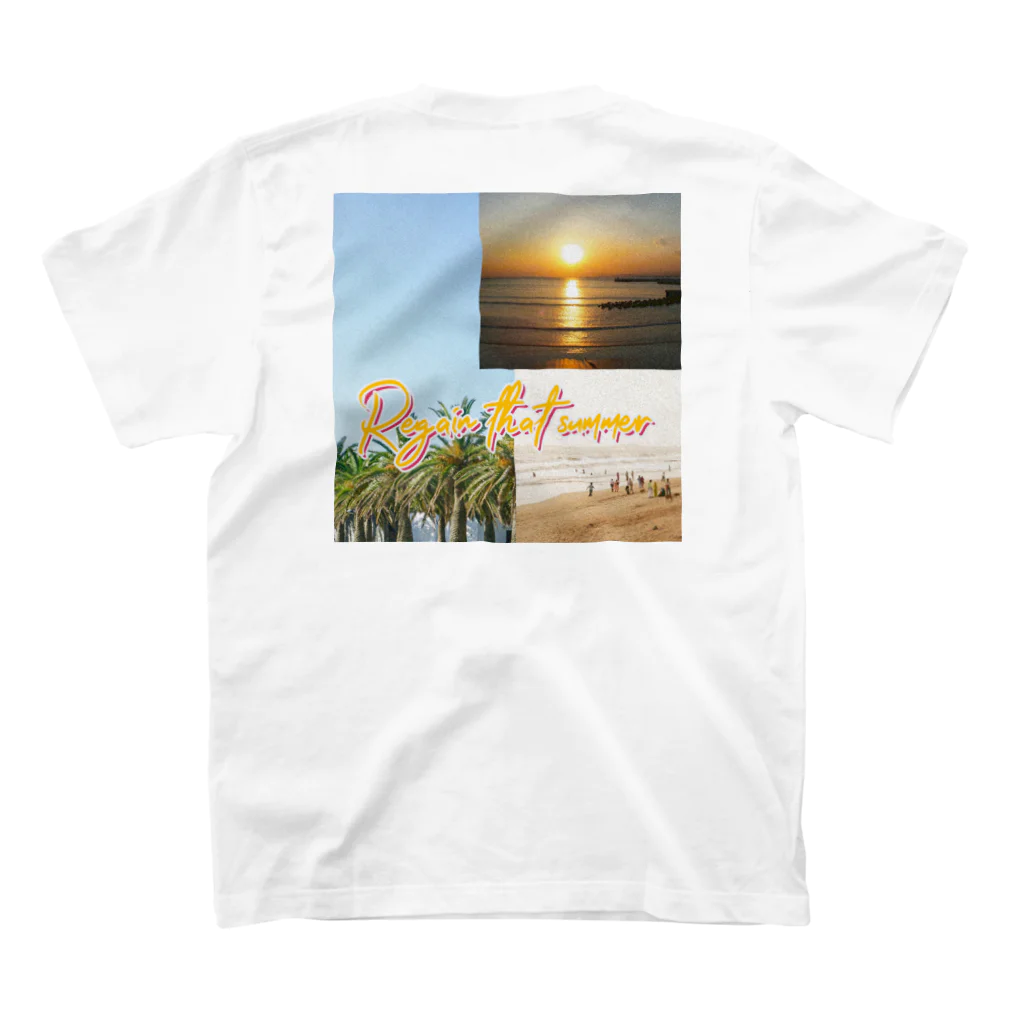 Smooth Crown réplique ™️のRegain that Summer スタンダードTシャツの裏面