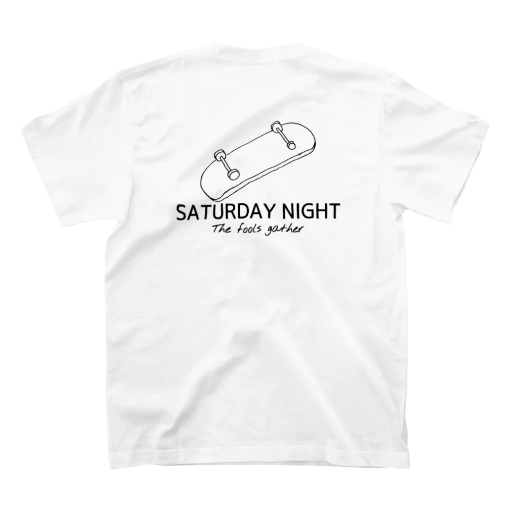 SATURDAY_NIGHTのサタデーナイト スタンダードTシャツの裏面