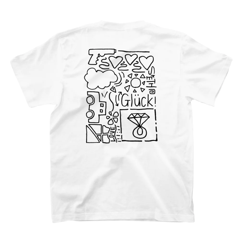 SKETHのバックプリントTシャツ スタンダードTシャツの裏面