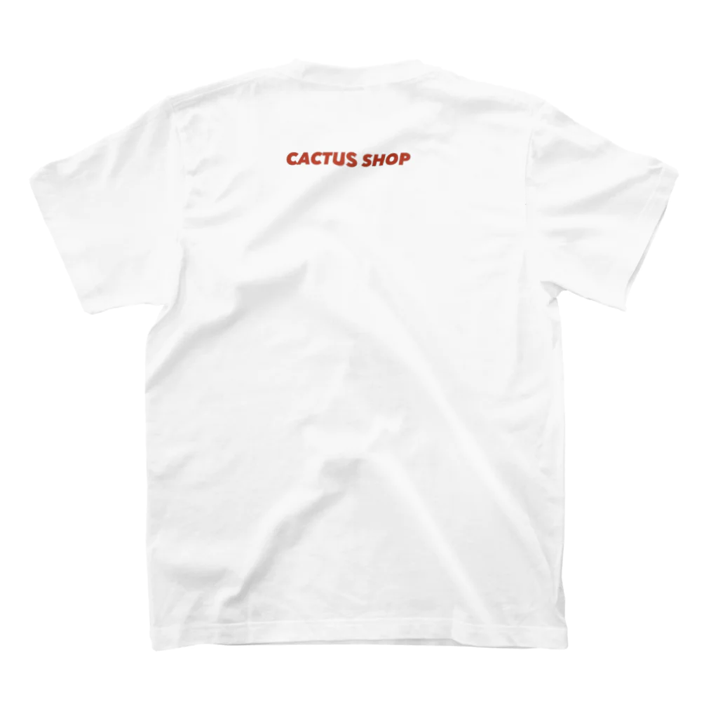 CACTUS SHOPのサボテンちゃん Regular Fit T-Shirtの裏面