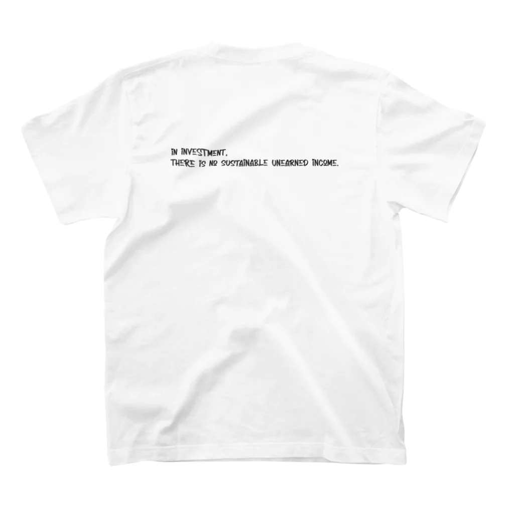 mininalizmのmust スタンダードTシャツの裏面