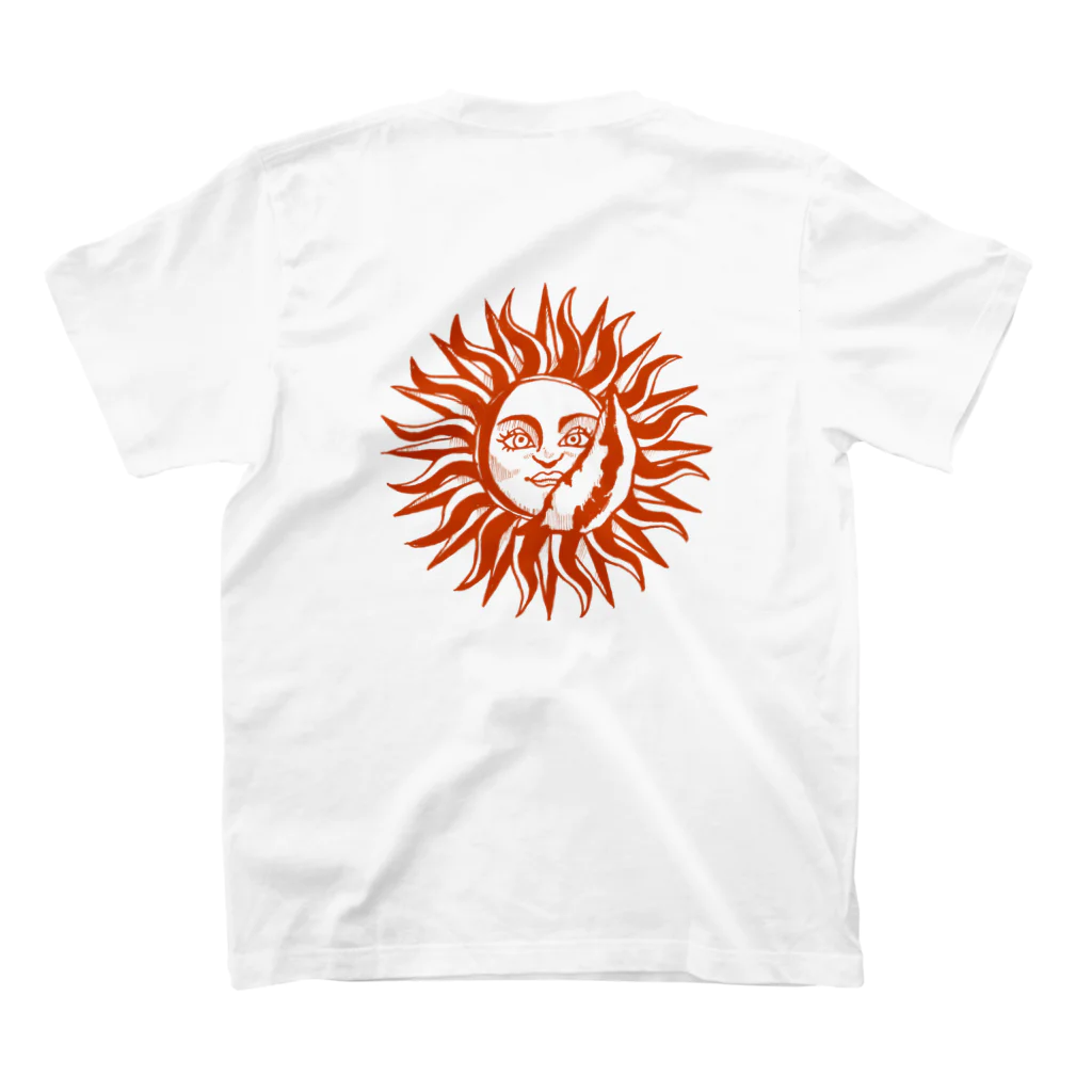 餃子めいめいのGyoza Solar Flear スタンダードTシャツの裏面