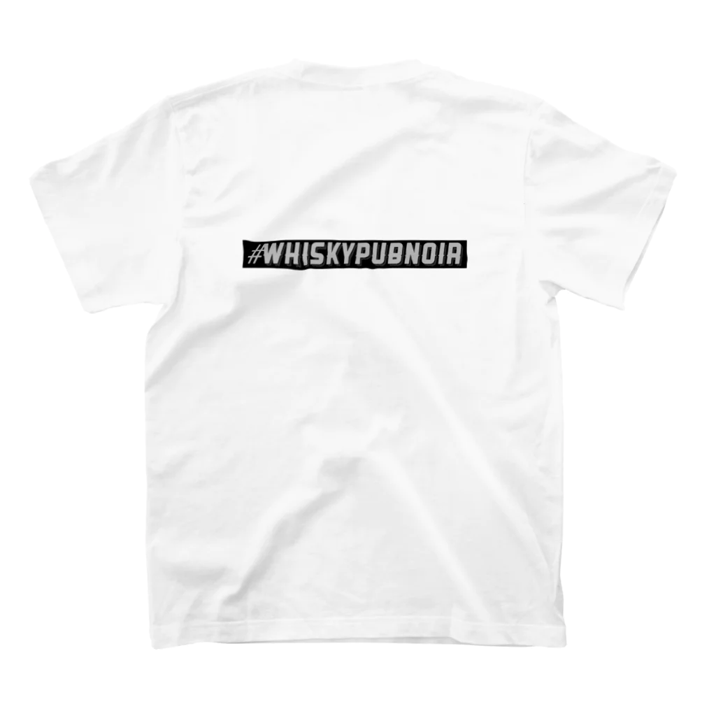 ウィスキー パブ ノワール【グッズ開発部】の#WHISKYPUBNOIR Regular Fit T-Shirtの裏面