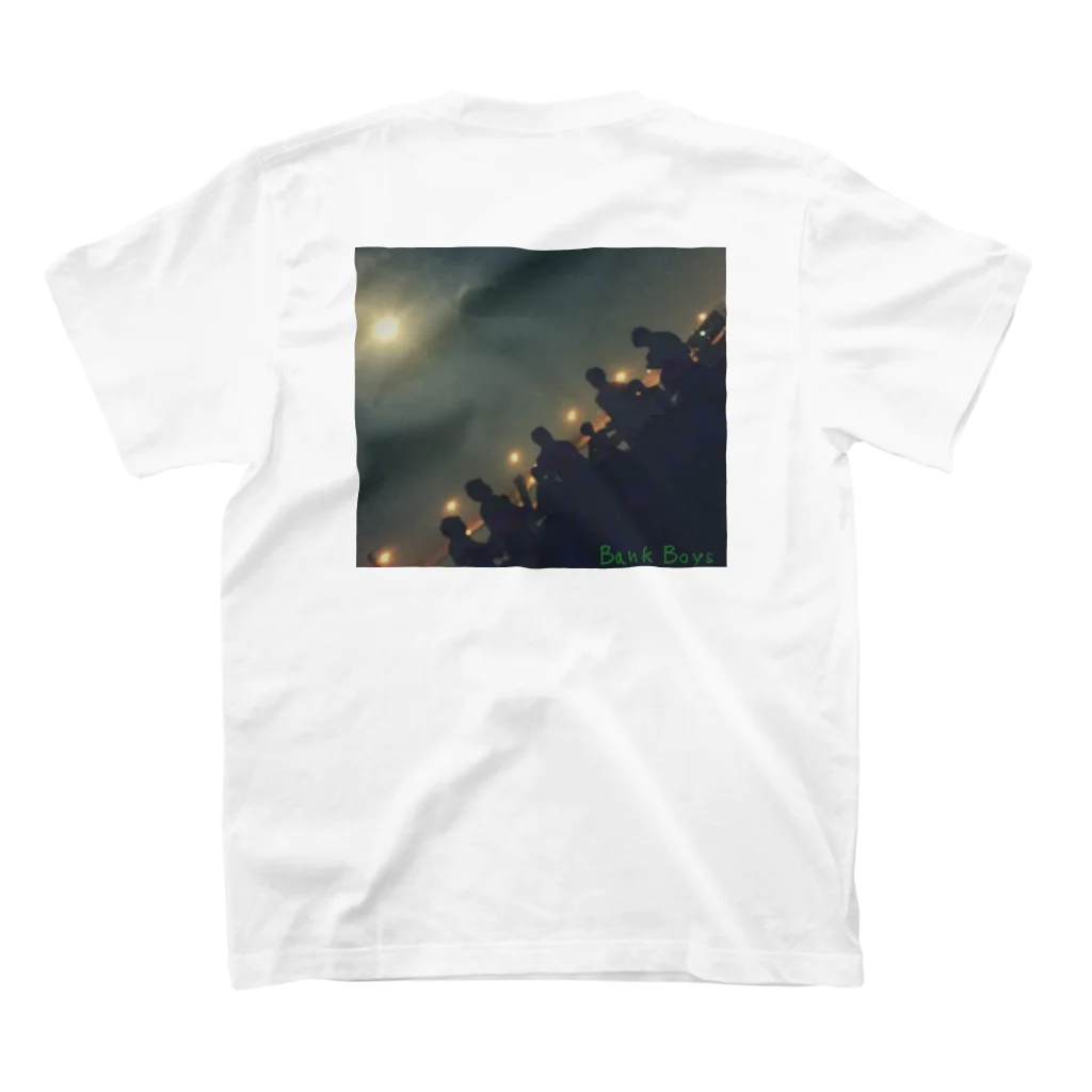 たれまゆのBank Boys Regular Fit T-Shirtの裏面