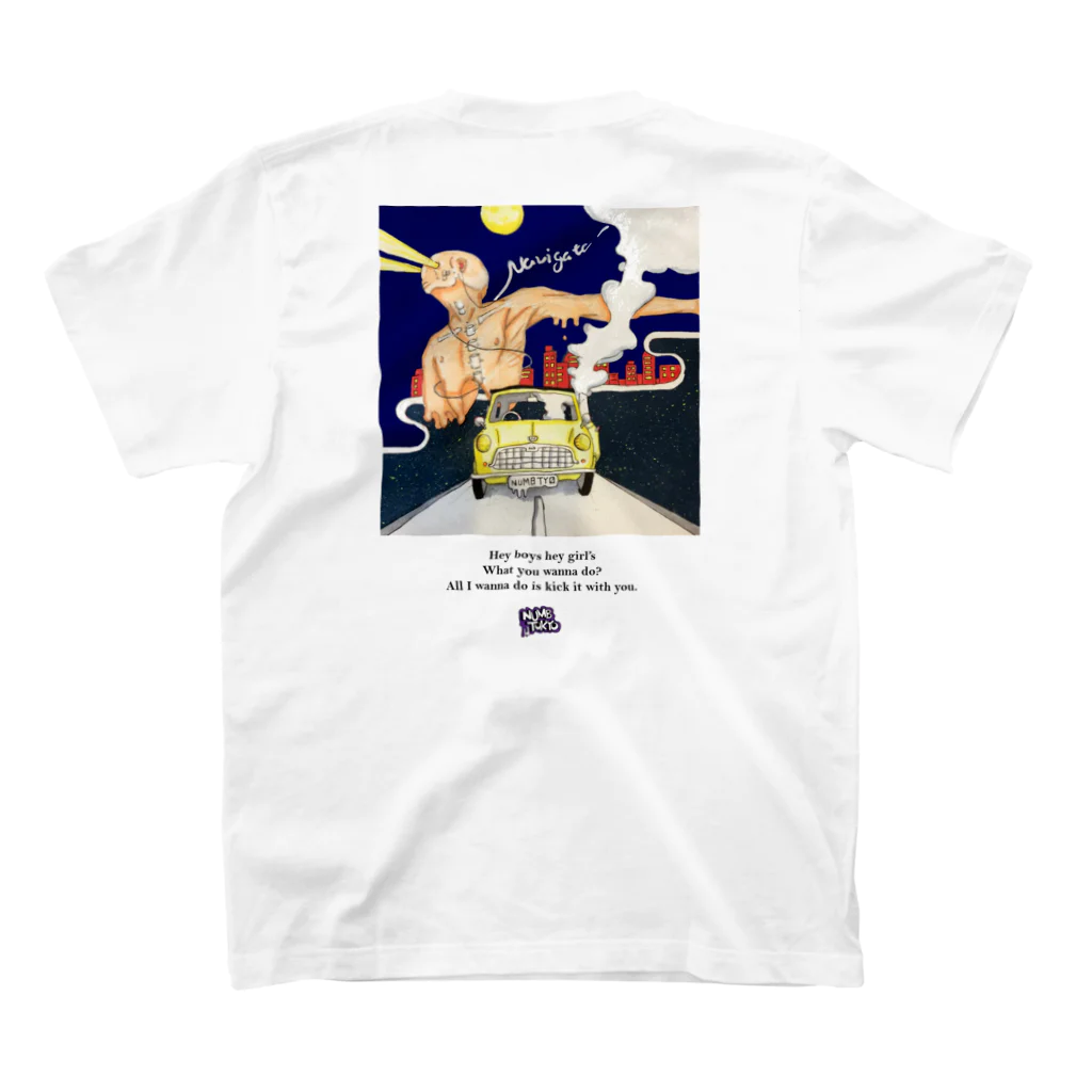 Horn_OfficialのNAMB東京　コラボ スタンダードTシャツの裏面