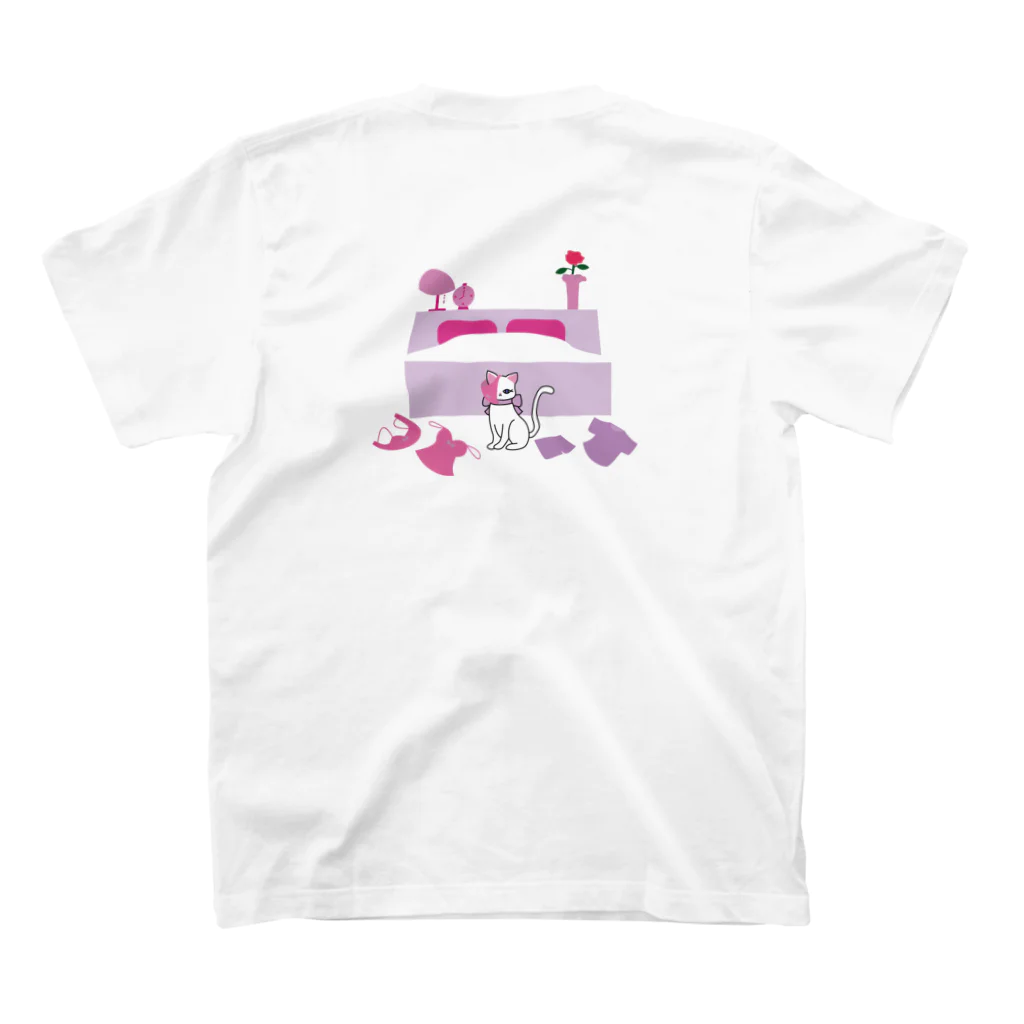 Rosettaのmeow series スタンダードTシャツの裏面