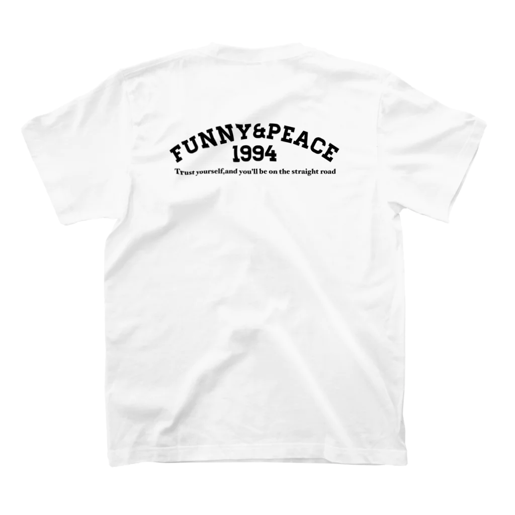 JundaiのFunny&peace  スタンダードTシャツの裏面