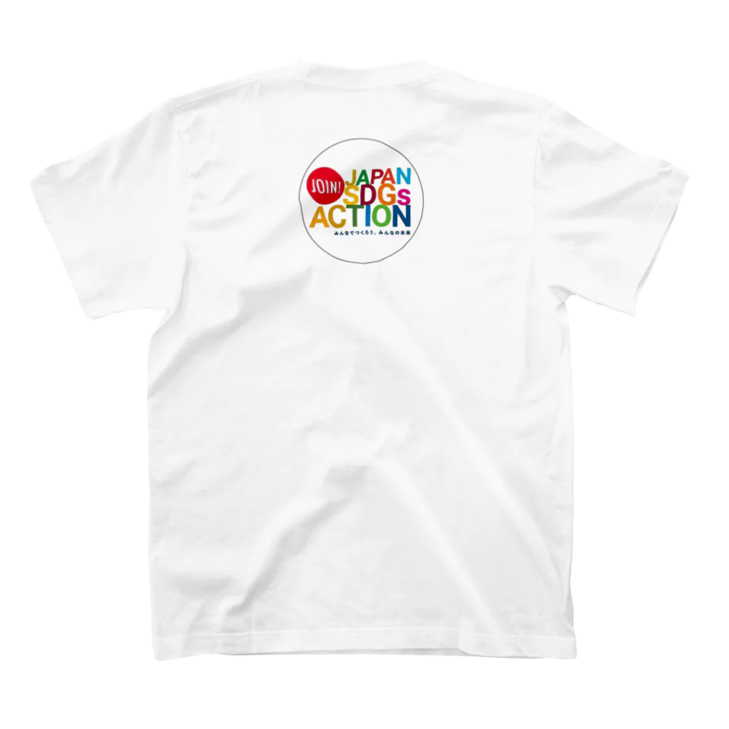 開運CROSS❖JAPAN。のSDGs Round スタンダードTシャツの裏面