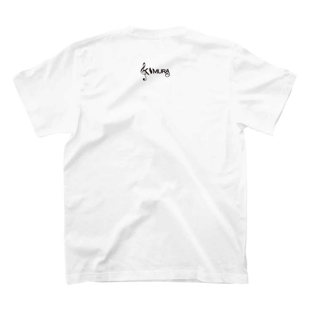 KIMURA　Web shopのKIMURA グッズ スタンダードTシャツの裏面