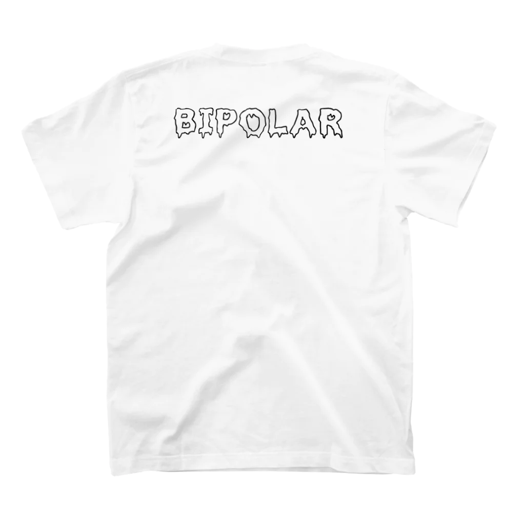 BipolarのKaluくんシリーズ スタンダードTシャツの裏面