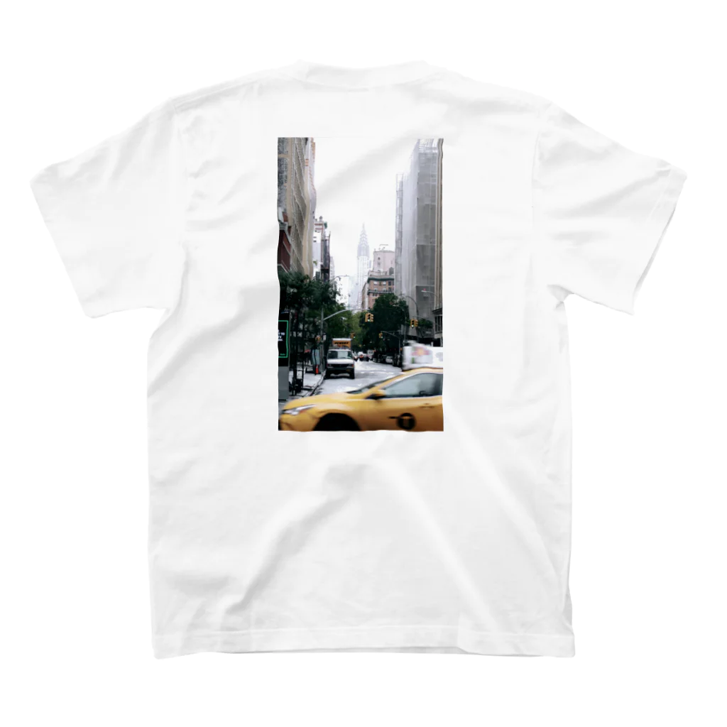 INGのNewyork2 スタンダードTシャツの裏面