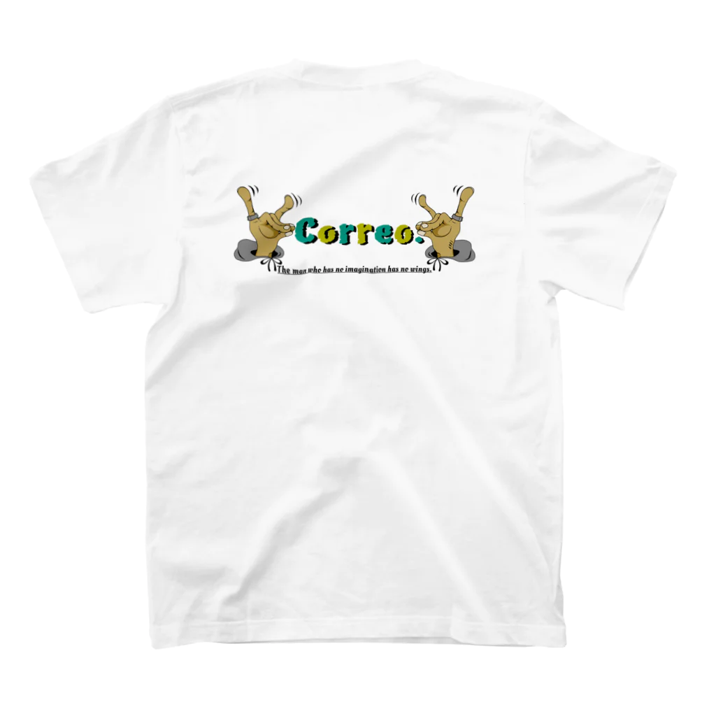 Correo.のCorreo. スタンダードTシャツの裏面