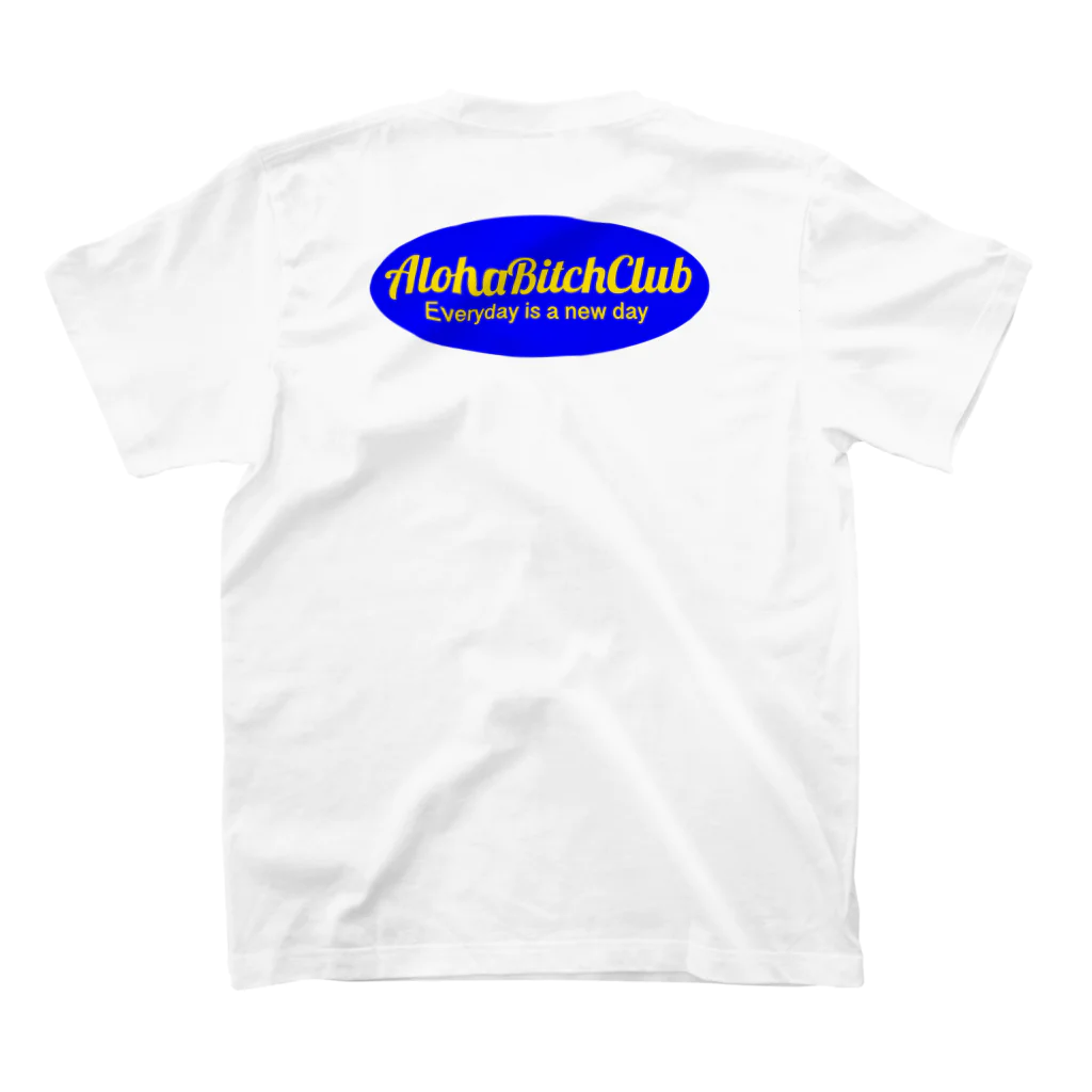 AlohaClub （あろはくらぶ）のAlohaBitchClub Tシャツ Regular Fit T-Shirtの裏面