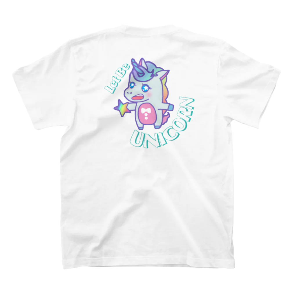 KoteLandのUNICORN from KoteLand スタンダードTシャツの裏面