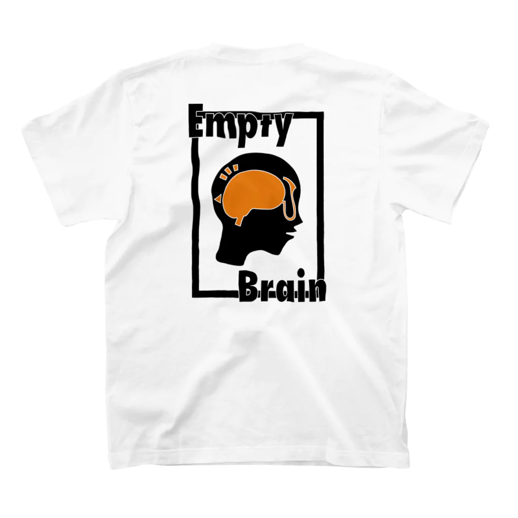 Tea CeremonyのEmpty Brain Regular Fit T-Shirtの裏面