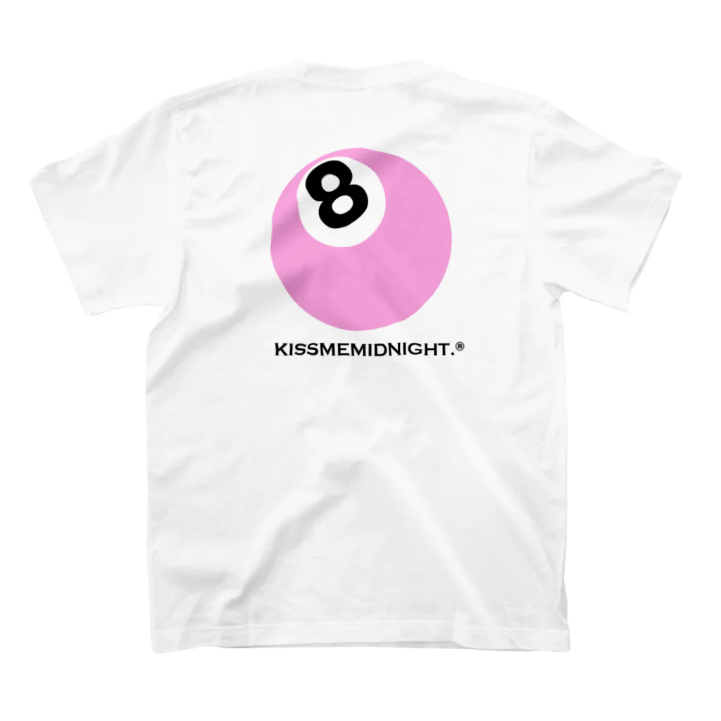 KISSMEMIDNIGHT.®︎の🎱💖 スタンダードTシャツの裏面