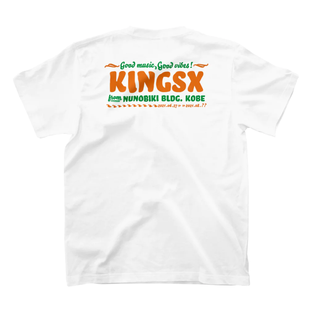 KINGSXのフロムヌノビキ スタンダードTシャツの裏面