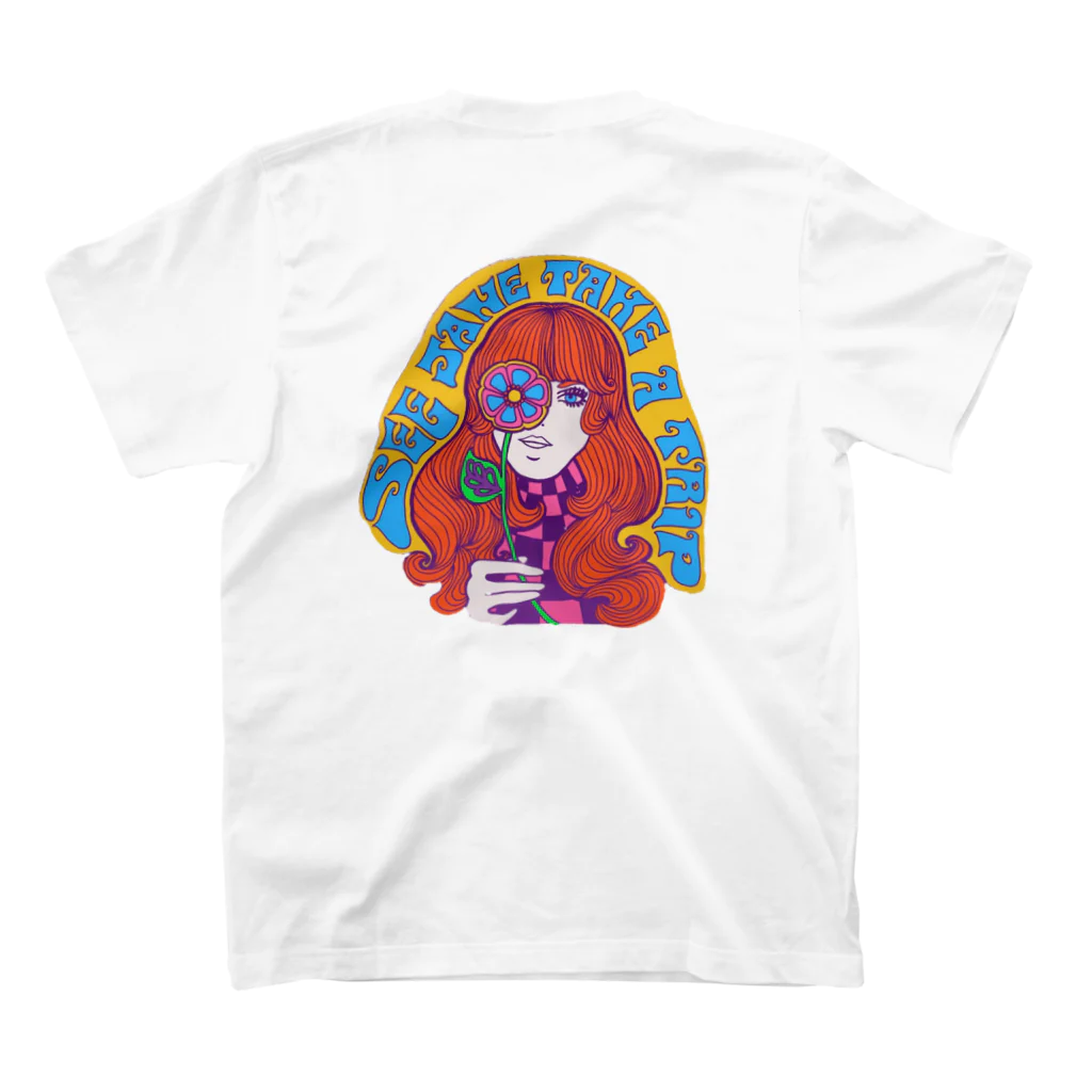 sophie___のgirl スタンダードTシャツの裏面