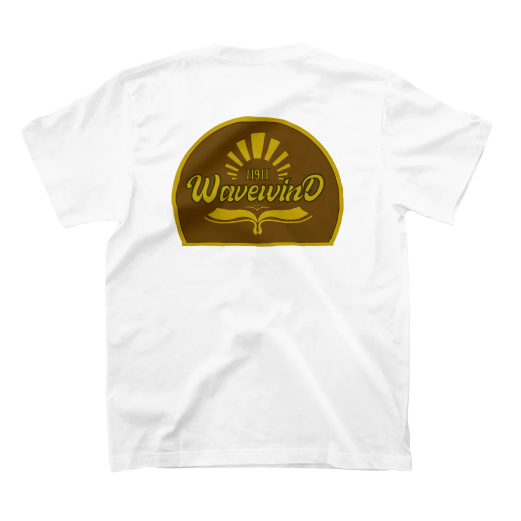 WAVEWINDのひまわりちゃん スタンダードTシャツの裏面