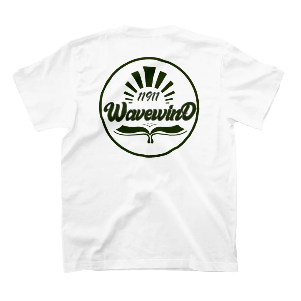 WAVEWINDの挽 Regular Fit T-Shirtの裏面