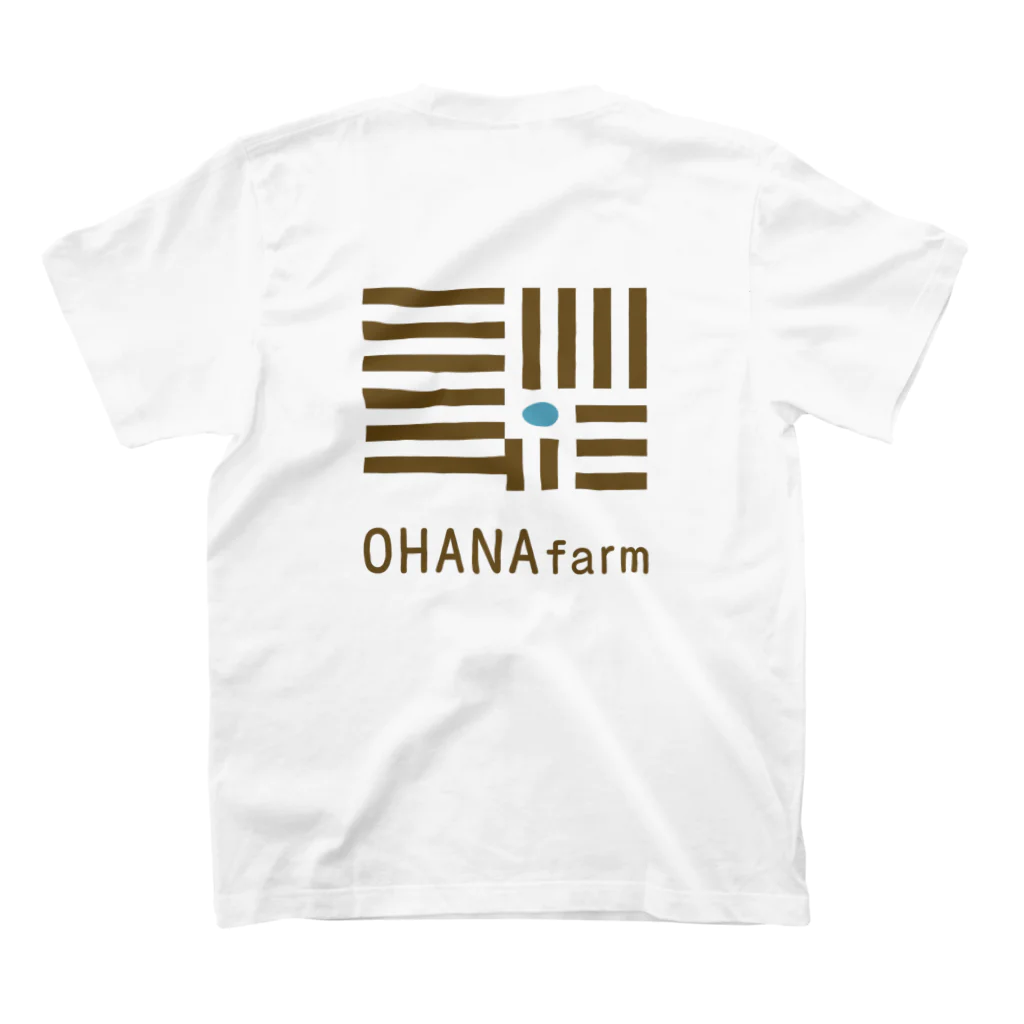 PYHTOGIFTのOHANAfarm スタンダードTシャツの裏面