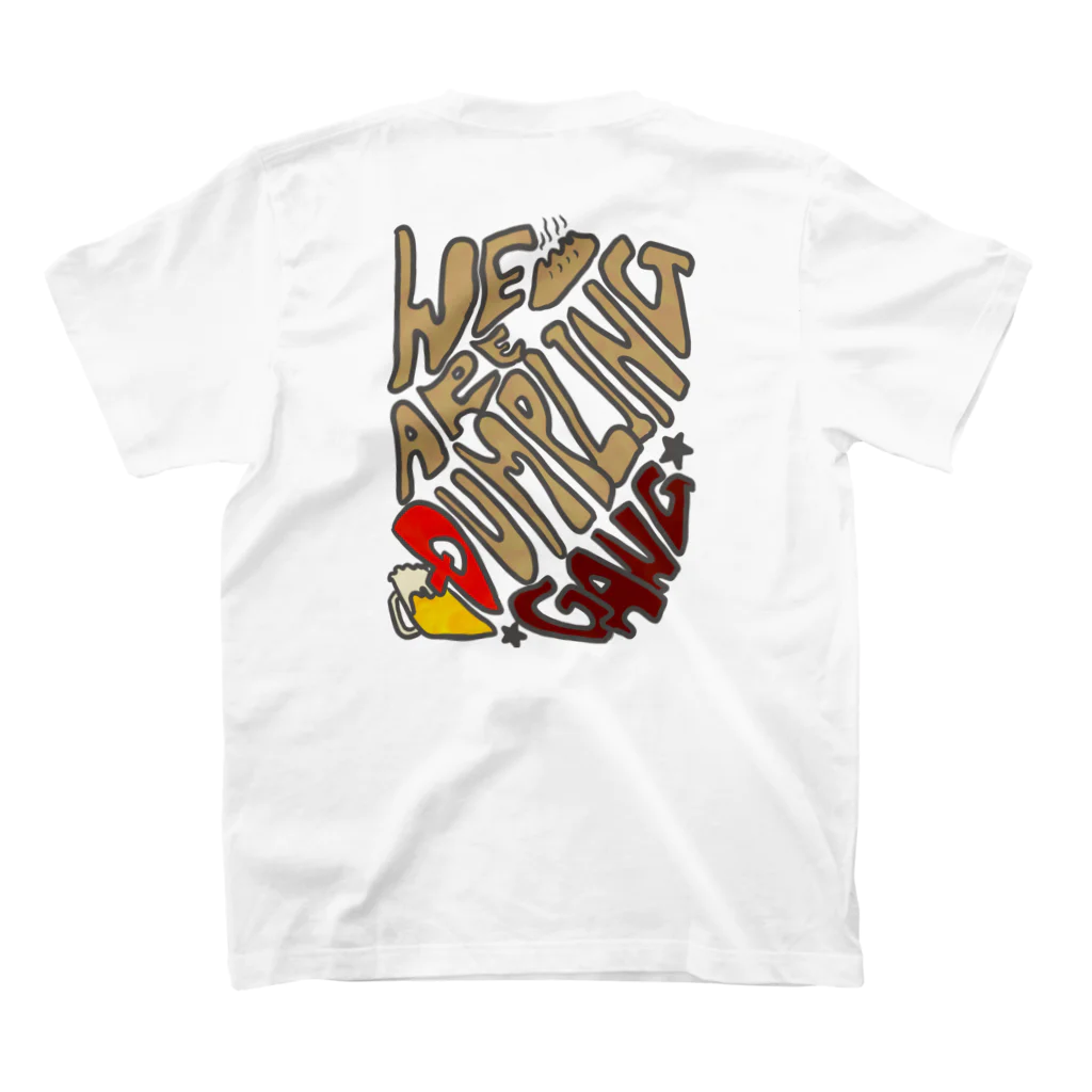 s__do_the_dewのDumpling gang  スタンダードTシャツの裏面