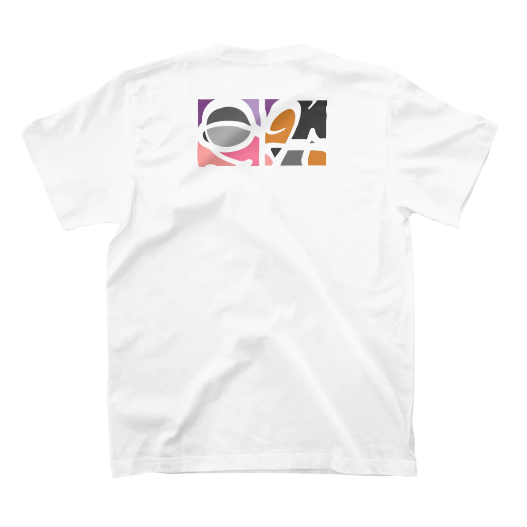 PIA0のOYU スタンダードTシャツの裏面