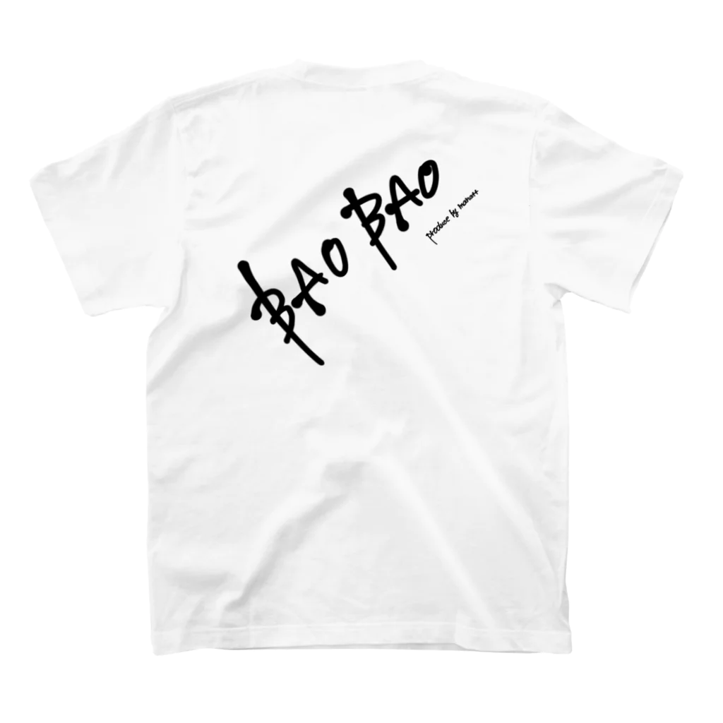 BAOBAO produce by mana+の【パンダ】YUME WO TSUKAME Regular Fit T-Shirtの裏面