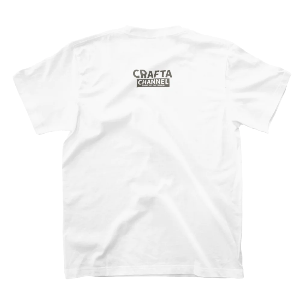 クラフタチャンネル公式SHOPのクラフタTシャツンヌ Regular Fit T-Shirtの裏面