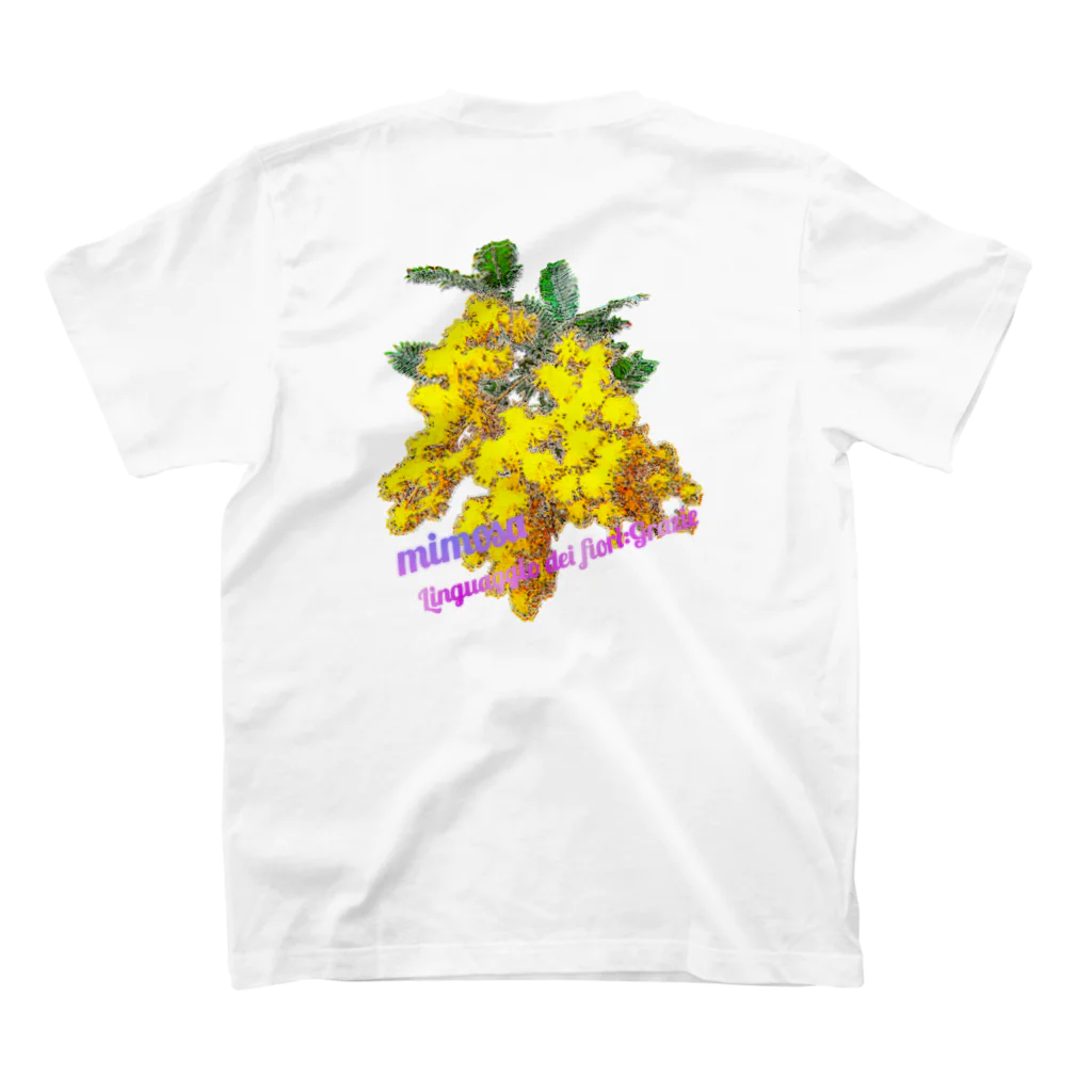 マロマロのMimosa スタンダードTシャツの裏面