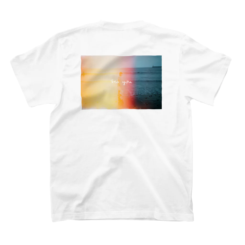 さくらもちのSea you (color) スタンダードTシャツの裏面